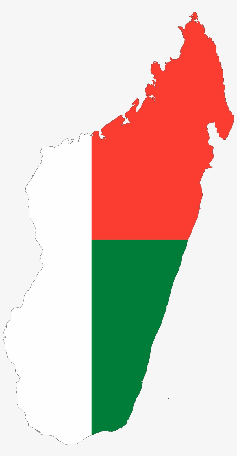 Flag Map Pinterest Flags And - Madagascar Flag In Country, transparent png download