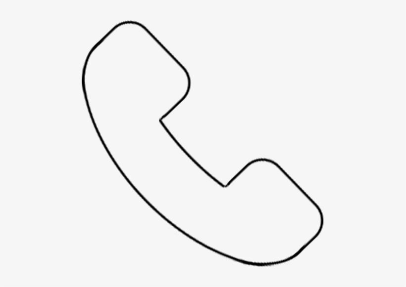 Phone-outline - Mobile Phone, transparent png download