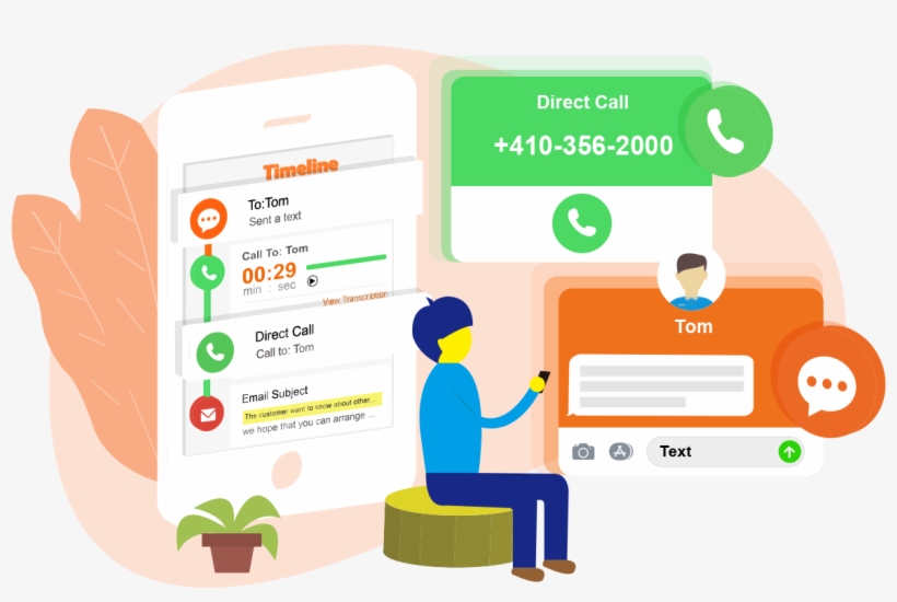 Simple Mobile Crm Launched - Mobile Phone, transparent png download