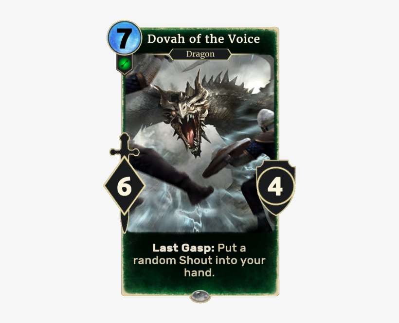 Dovah Of The Voice - The Elder Scrolls, transparent png download
