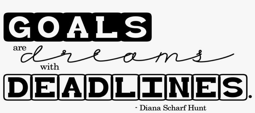 Important To Write Down Goals, transparent png download