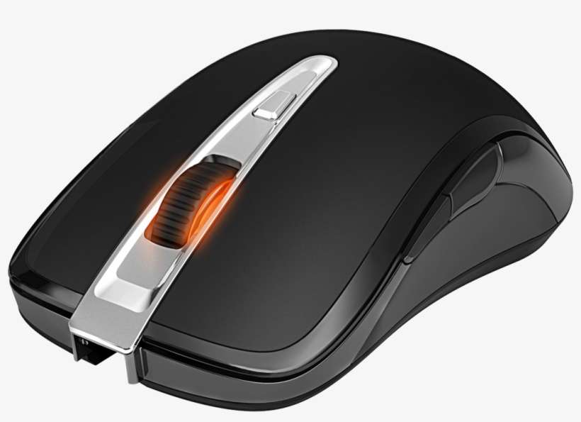 Two Of The Side Buttons On The Sensei Wireless Are - Steelseries Sensei Wireless, transparent png download