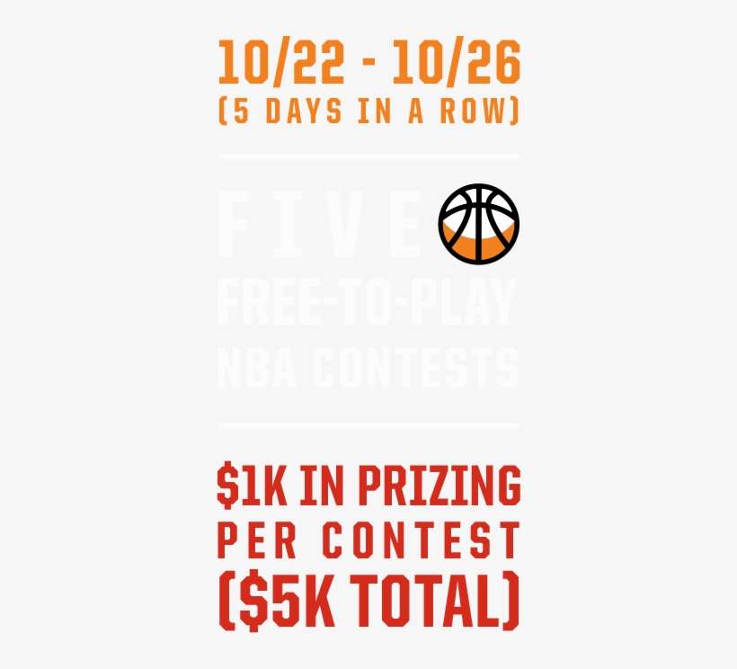 Fantasy Basketball - Daily Fantasy Sports, transparent png download