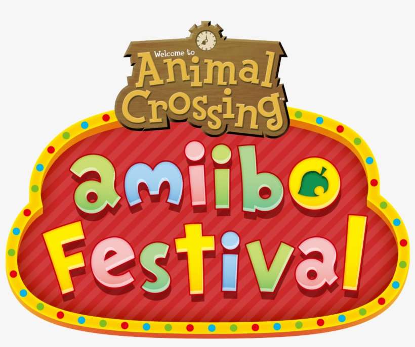 Animal Crossing - Amiibo Festival - Animal Crossing Amiibo Festival Logo, transparent png download