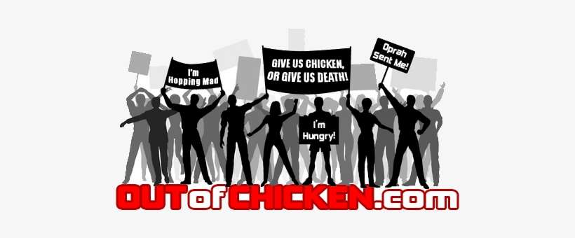 Out Of Chicken - Did Kfc Run Out Of Chicken, transparent png download