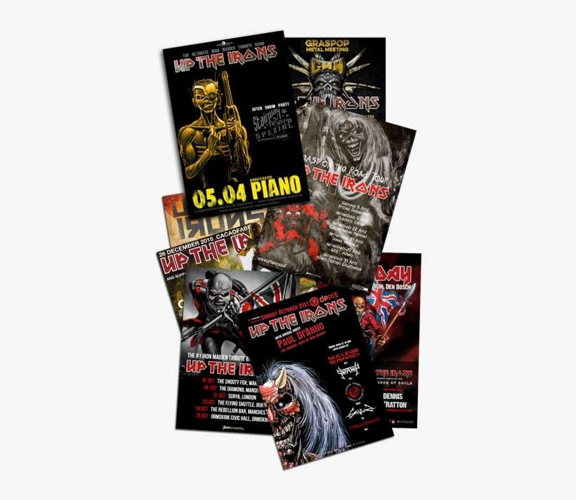 Up The Irons Is The Ultimate Iron Maiden Tribute Band - Iron Maiden The Trooper, transparent png download