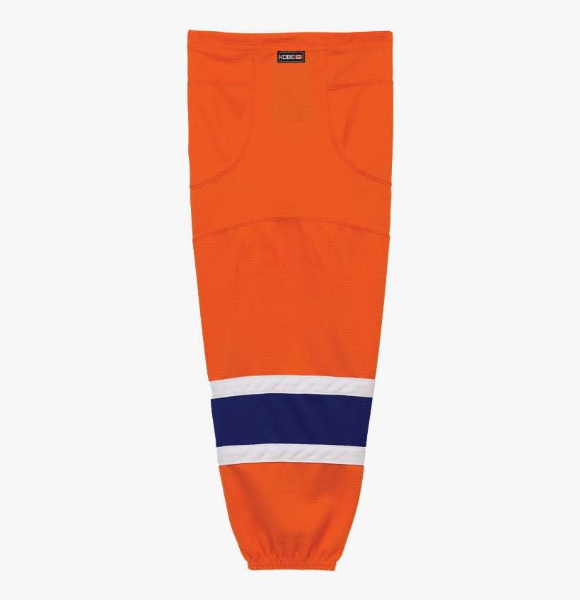 Premium Nhl Pattern Socks - Oilers Hockey Socks, transparent png download