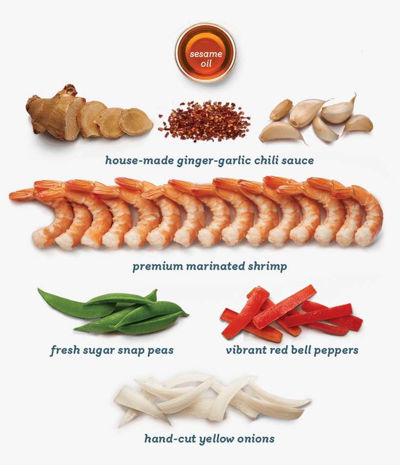 Pacific Chili Shrimp Ingredients - Pacific Chili Shrimp, transparent png download