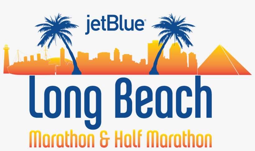 Published At 3000 × 1644 - Long Beach Marathon Logo, transparent png download