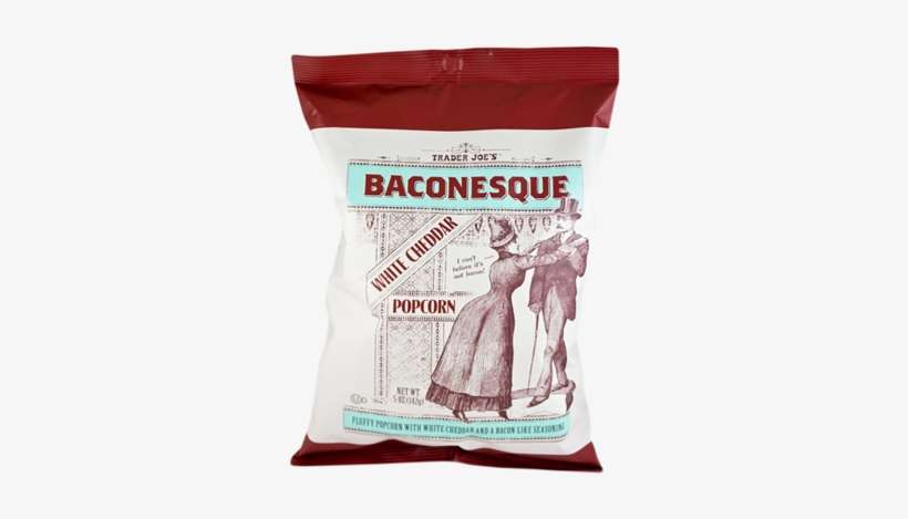 Trader Joe's Baconesque White Cheddar Popcorn - Popcorn, transparent png download