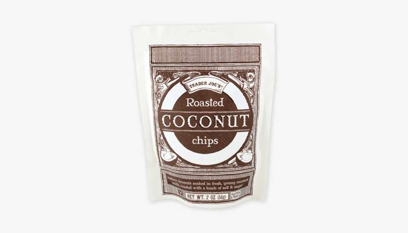 50 Vegan Products Trader Joe's - Trader Joe's Roasted Coconut Chips, transparent png download