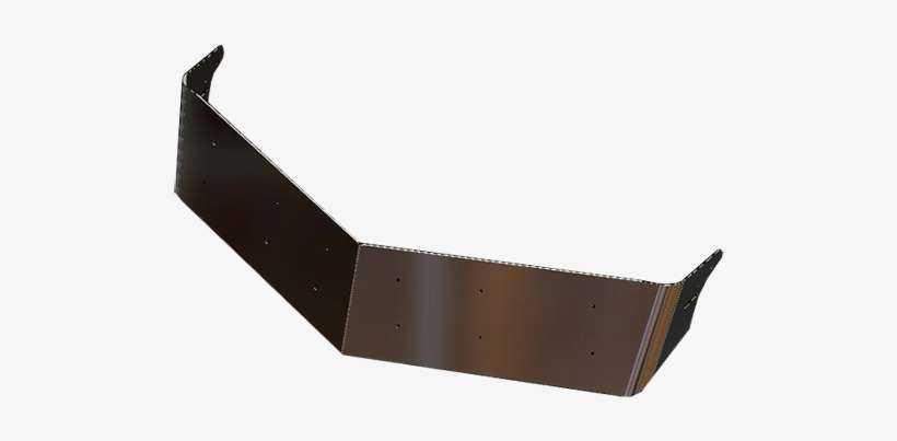 Peterbilt Ultracab - Peterbilt Flat Top 13.5" Drop Visor, transparent png download