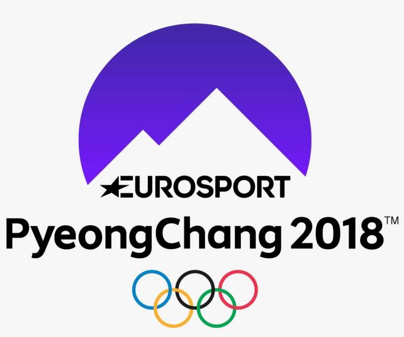 Pyeongchang 2018 Olympics Logo Png Image - Winter Olympics 2018 Eurosport, transparent png download