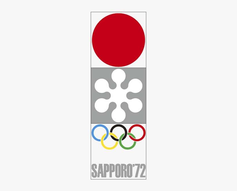 1972 Sapporo Winter Olympics 900 × 650 Pixels - 1972 Winter Olympics Logo, transparent png download