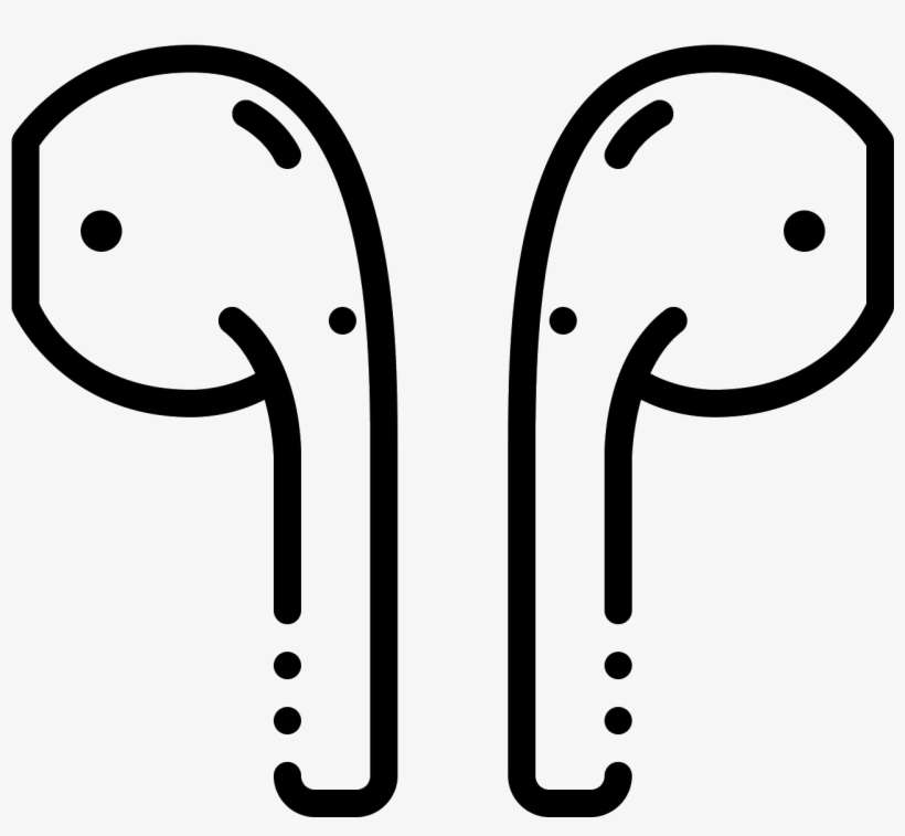 Airpods Icon - Headphones, transparent png download