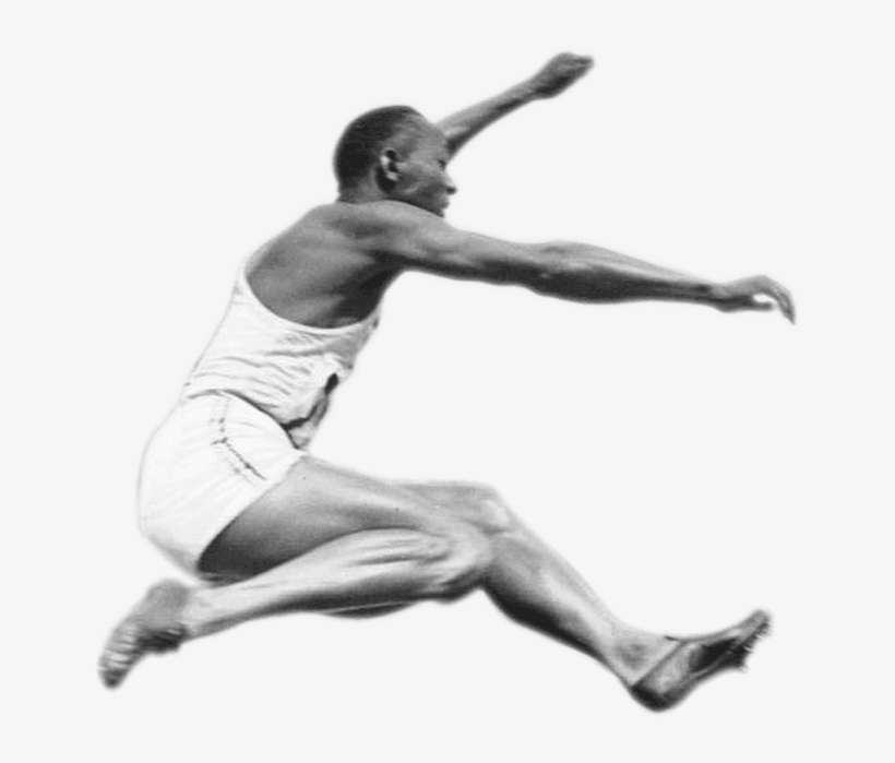 Clip Jesseowens Olympics - Day In Sport: Landmark Events, transparent png download