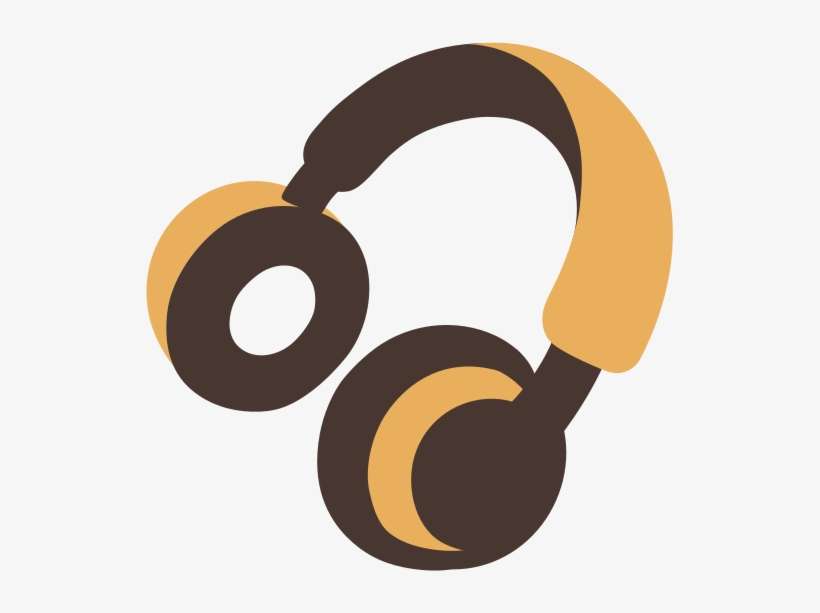 Made With The Kwippe App - Headphones Emoji, transparent png download