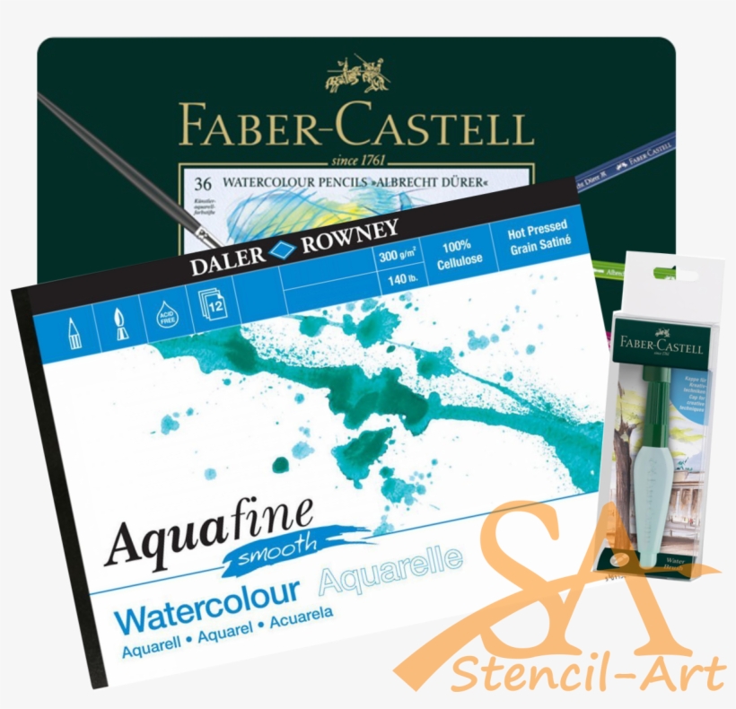 Dürer Watercolour Pencils, Faber Castel Waterbrush, transparent png download