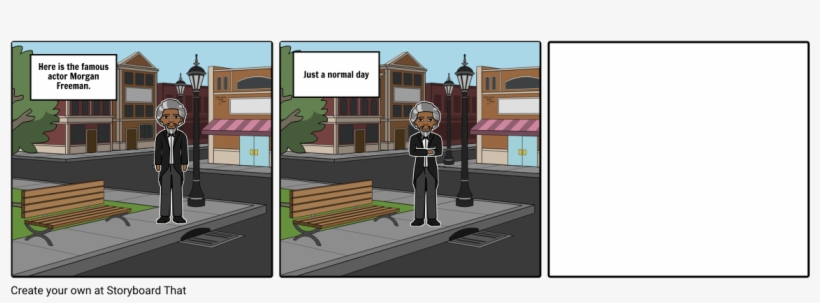 Morgan Freeman Vs - James Lange Theory Comic, transparent png download