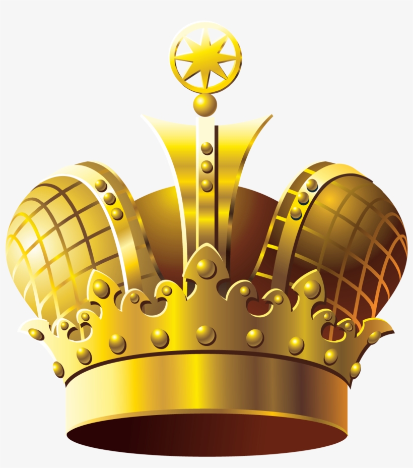 Golden Crown Png Clipart - Golden Crown Png, transparent png download