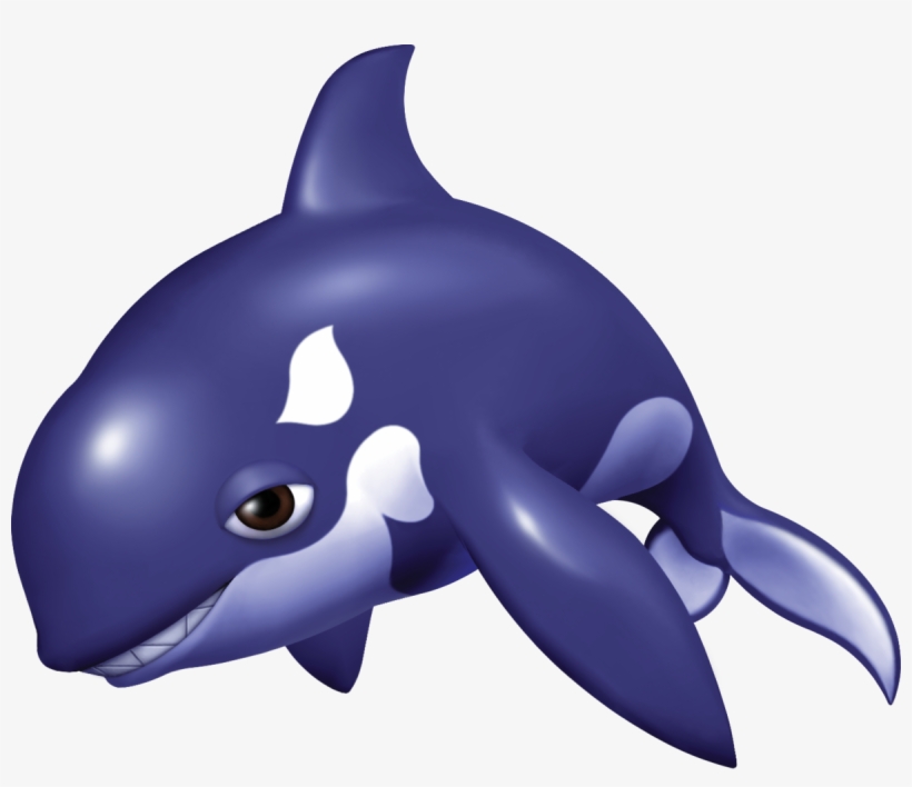 Orco The Killer Whale - Donkey Kong Country Freeze Animals, transparent png download