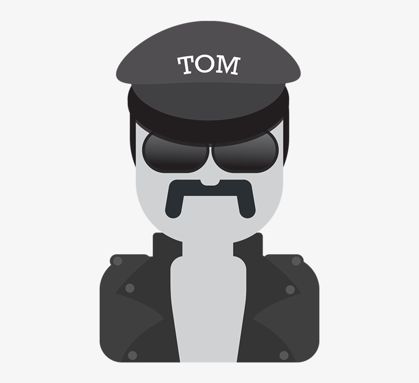 Tom Of Finland Emojis, transparent png download