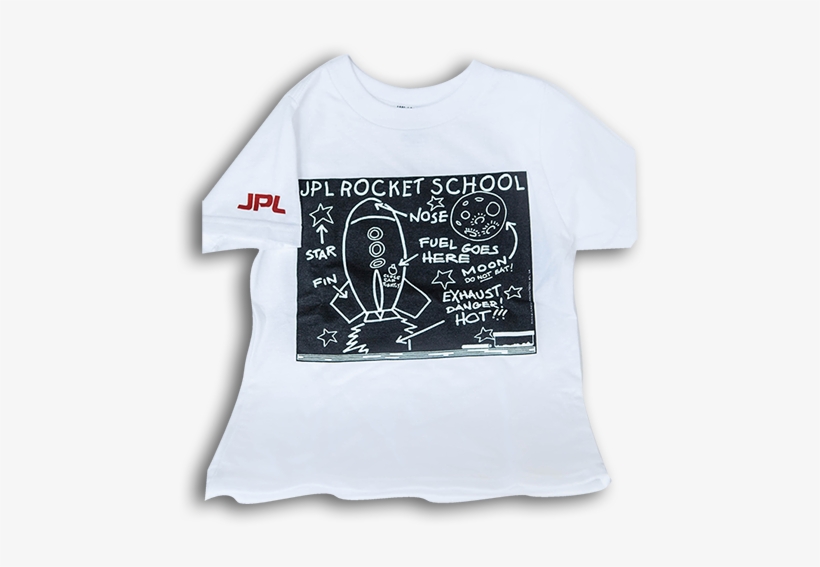Jpl Toddler Rocket School T-shirt - School, transparent png download