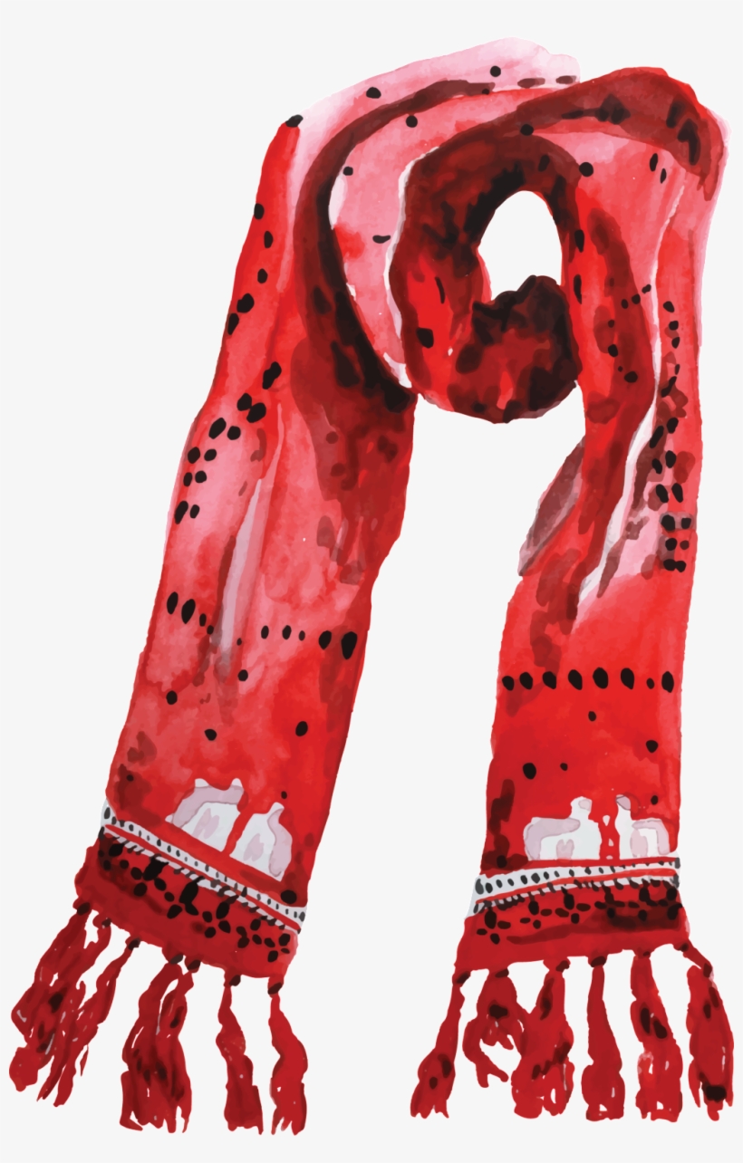 Schäferhund Mit Feiertags-schal Geschenkanhänger, transparent png download