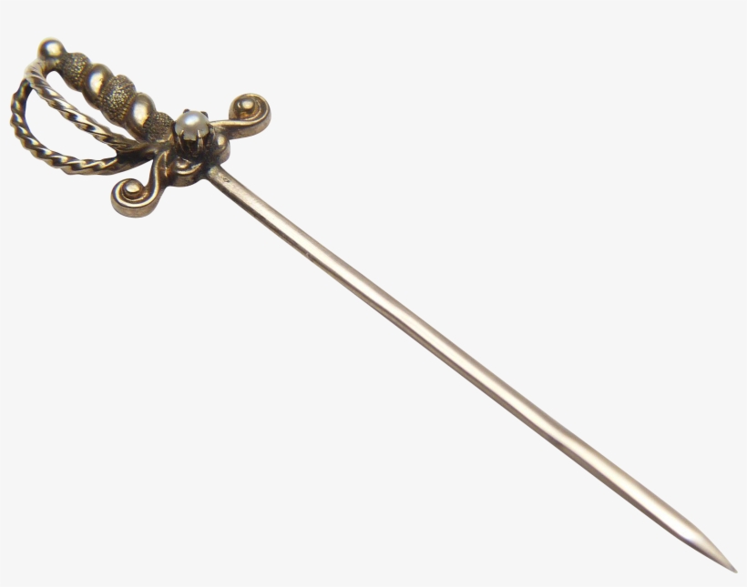 Tie Pin King Sceptre Jewellery Gold - King Stick Png, transparent png download