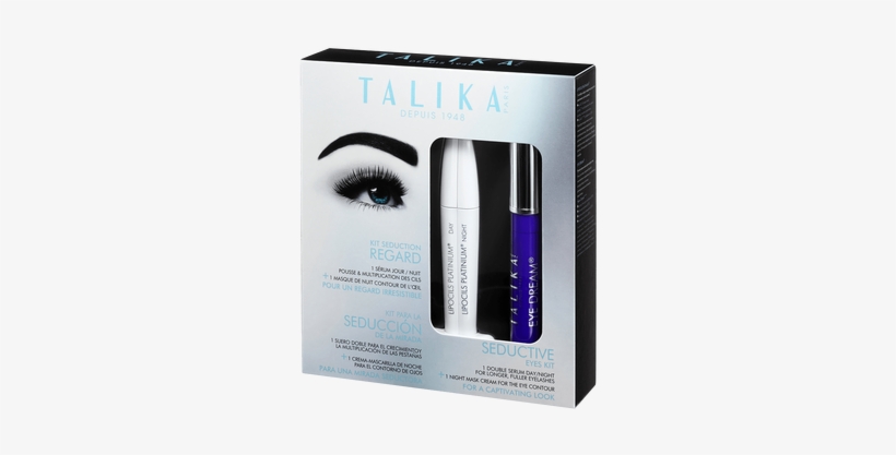 Lipocils Platinium Eye Dream For Free - Seductive Eyes Kit Talika Eye Care, transparent png download