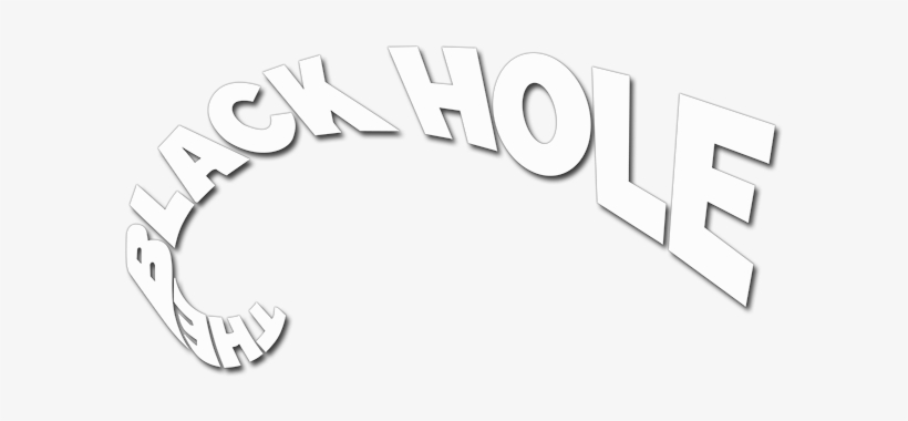 The Black Hole Logo - Poster: Poster: Black Hole, The Poster, 40x27in., transparent png download