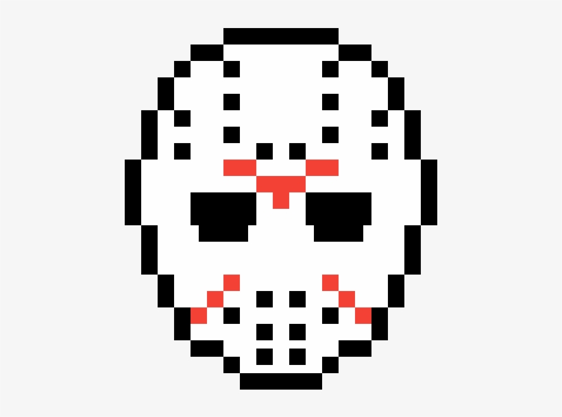 Jason Mask - Jason Mask Pixel Art, transparent png download
