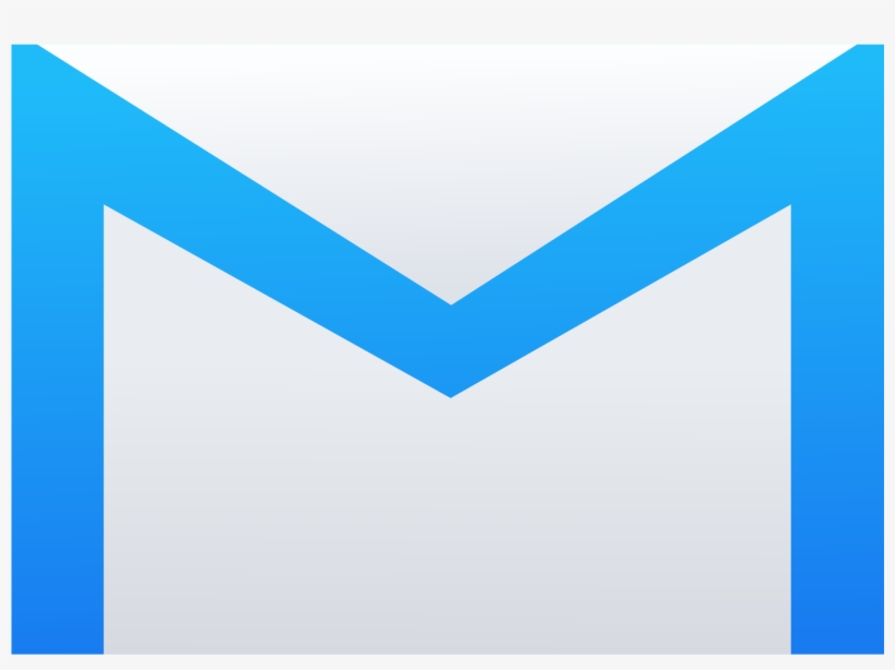 Open - Gmail Logo Blue Png, transparent png download