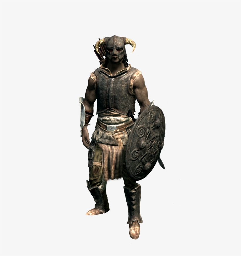 Skyrim Character Png - Skyrim Pc Vs Xbox, transparent png download