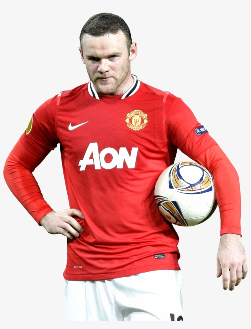 Football Player Png - Rooney Png, transparent png download