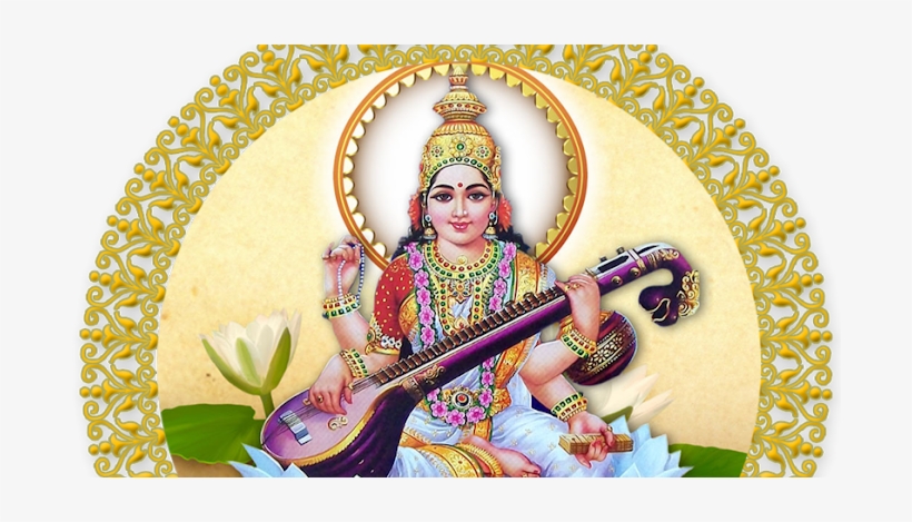 Profile Cover Photo - Goddess Saraswati - Poster - 11 X 9 Inches - Unframed, transparent png download
