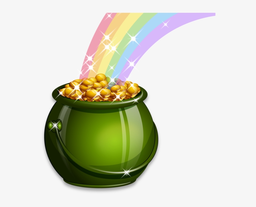 Clip Freeuse Download St Patrick S Day - St Patrick's Day Pot Of Gold Png, transparent png download