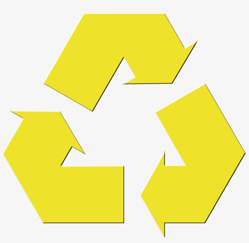 The Official News Source Of Psc - Recycling Sticker, transparent png download