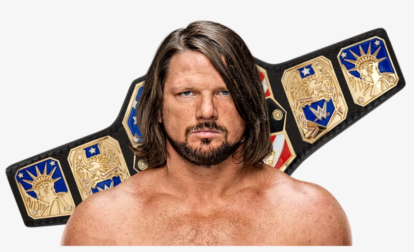 Aj Styles - Wwe: Us Championship - A Legacy Of Greatness (2pc), transparent png download