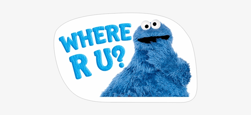 Viber Sticker «cookie Monster Stickers» - Groundhog, transparent png download
