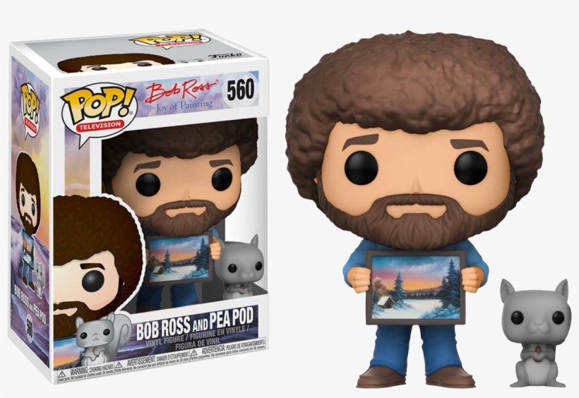 The - Bob Ross Funko Pop Target, transparent png download