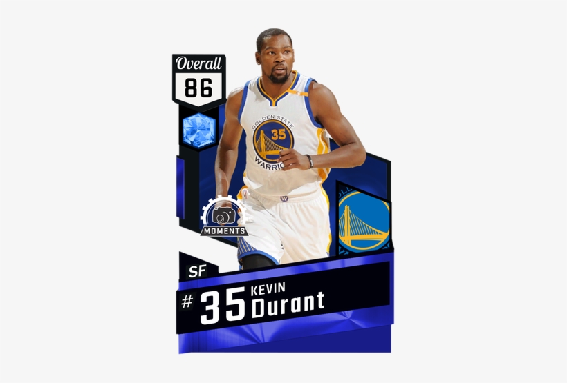Kevin Durant Sapphire Card - Nba 2k18 Myteam Kevin Durant, transparent png download
