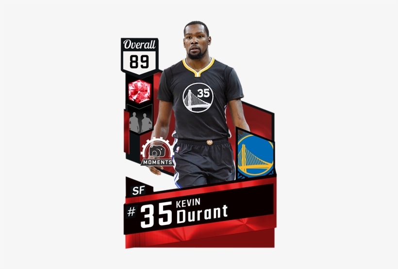 Kevin Durant Ruby Card - Nba Live 18 Ultimate Team, transparent png download