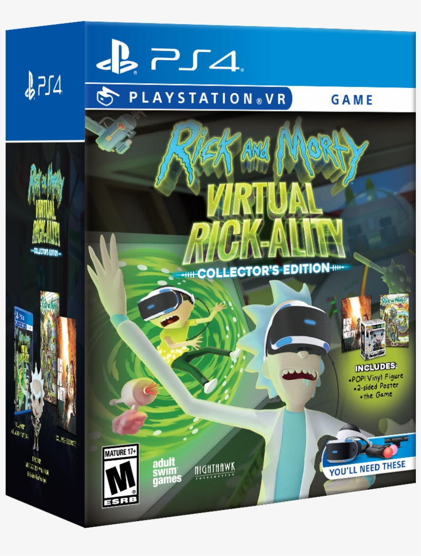 Explore The World Of Rick And Morty - Rick And Morty Virtual Rick Ality Collector's Edition, transparent png download