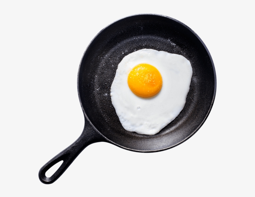 Fried Egg Png - Egg Frying In Pan Png Transparent, transparent png download