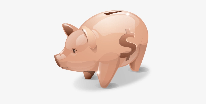 Piggy Bank Dollar Png - Icon Png Piggy Bank, transparent png download