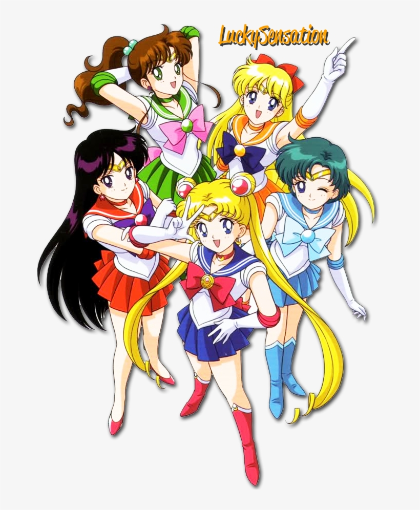 The Sailor Moon Mystery - All 5 Sailor Scouts, transparent png download