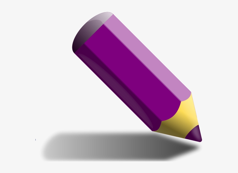 Mint Watercolor Paint Brush Strokes Clipart Commercial - Purple Pencil Clipart, transparent png download