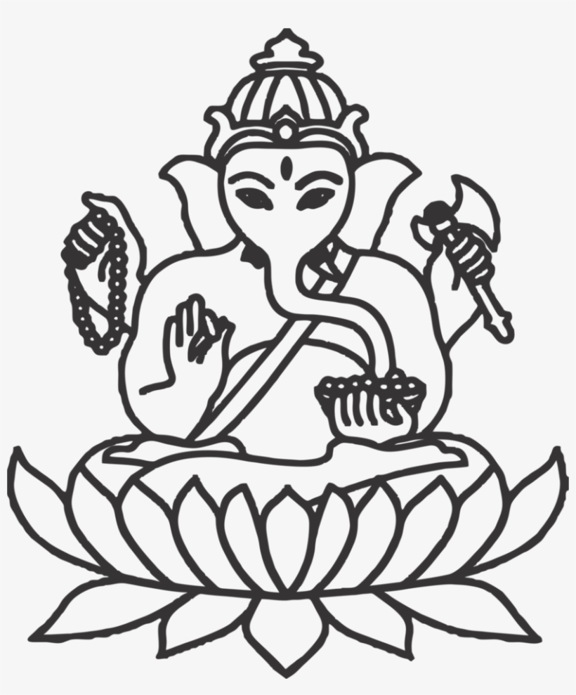 Ganesha Logo By Edgparie On Deviantart Banner Library - Logo Ganesha, transparent png download