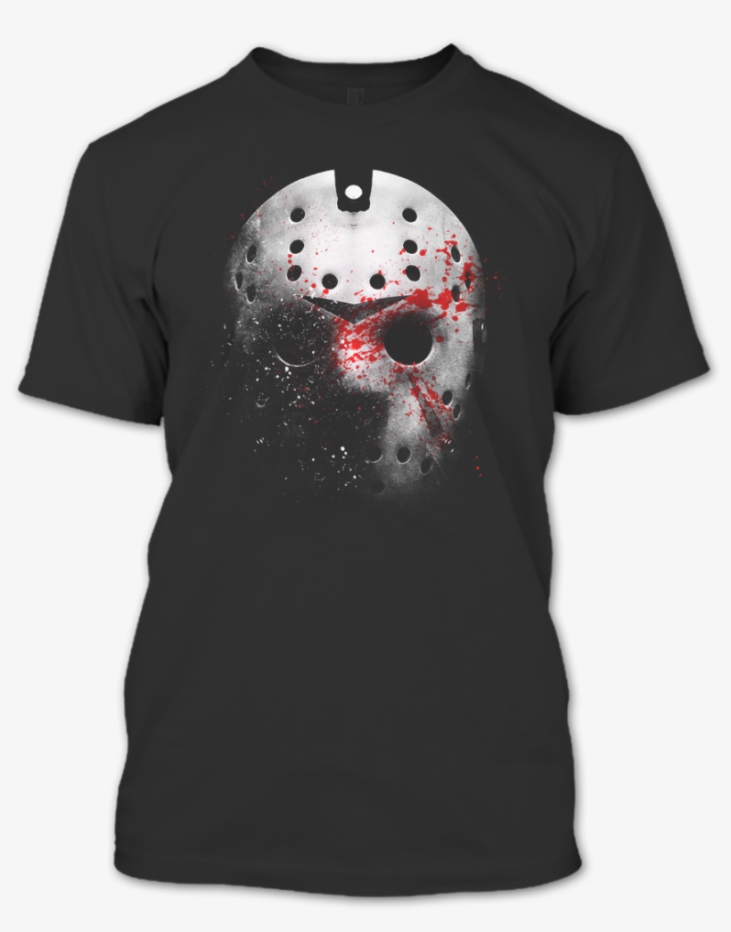 A Black T-shirt With The Shopify Logo - Killer Halloween T-shirts, Hoodies, transparent png download